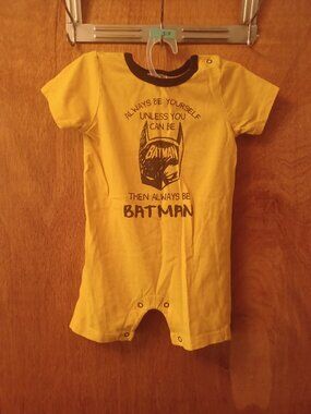 Batman Toddler Boys Jumper Bodysuit